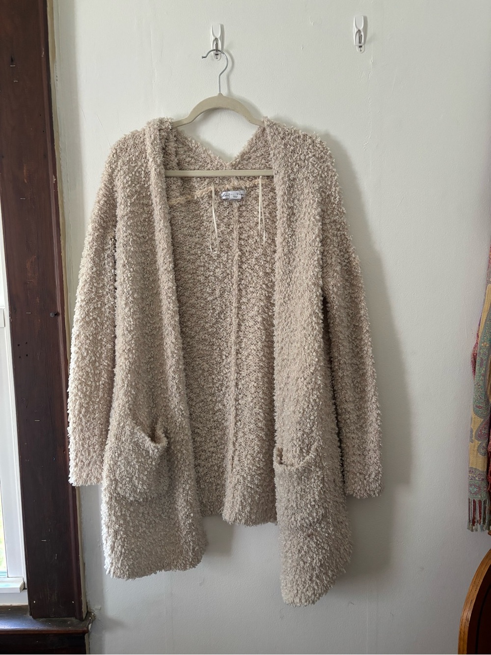 Oversized Popcorn Cardigan